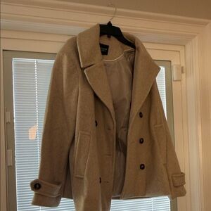 Sanctuary Beige Pea Coat